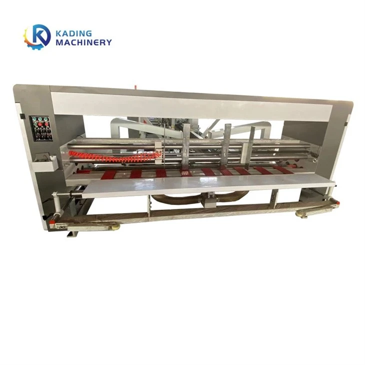 automatic pasting machine for corrugated boxes