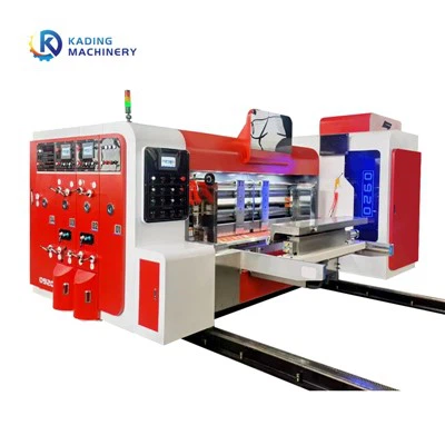 Bordo per pressione libera bordo automatico stampa cartone sloting macchina per fustellamento