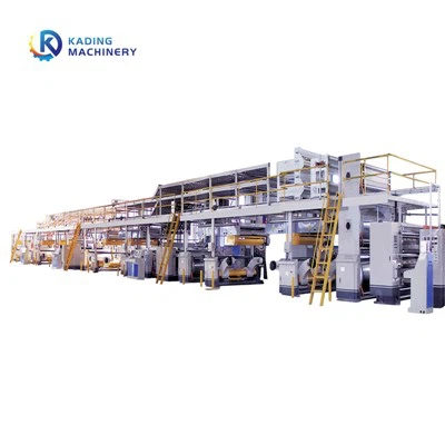 Linea di produzione ondulata di cartone ondulato 3/5/7 ad alta velocità